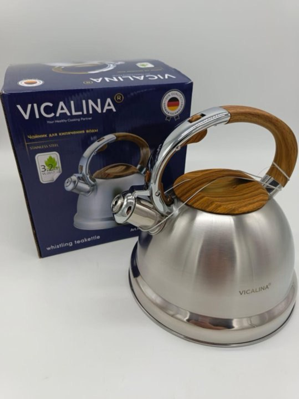 Чайник со свистком Vicalina