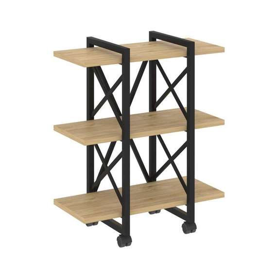 Лофт Стеллаж на колесных опорах-3 полки VR.L-MST.K-3.4V  800*400*968