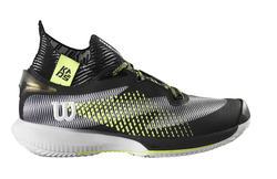 Теннисные кроссовки Wilson Kaos Rapide SFT Clay - white/black/safety yellow - White Black Multikolor Yellow