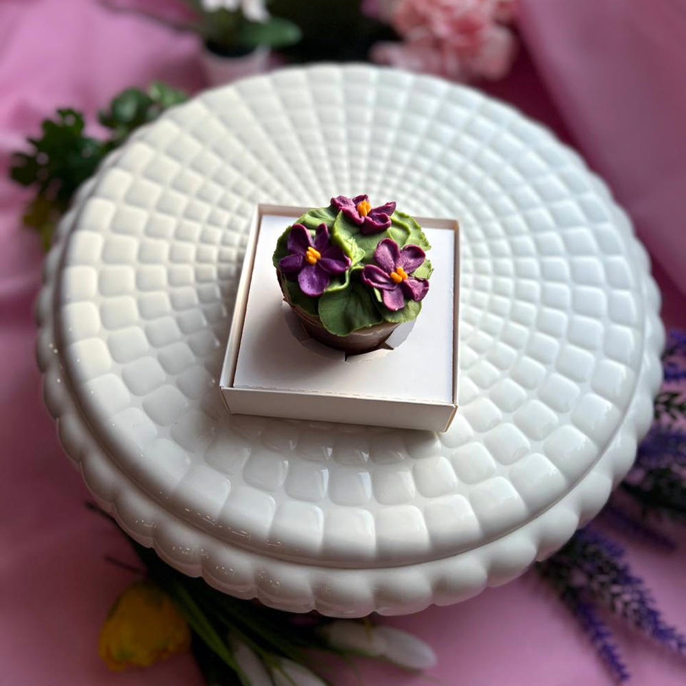 Шоколадный горшочек "Цветочный вальс"