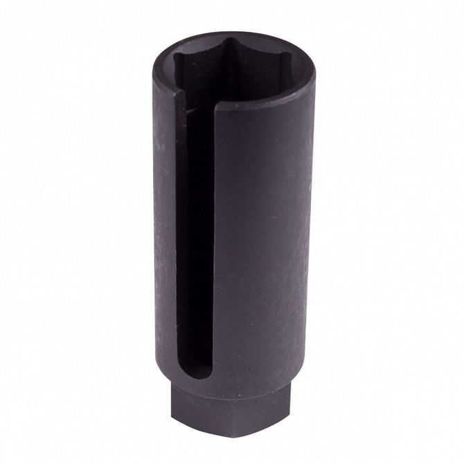 KING TONY (9AJ3222) Головка для кислородных датчиков 3/8", 22 мм, разрезная, глубокая