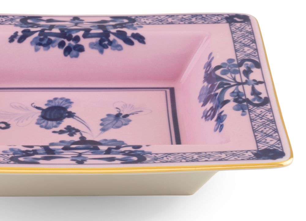 Мелочница квадратная RG Oriente Italiano Azalea (18 см)