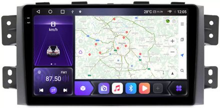 Магнитола для KIA Mohave 2008-2017 - Carmedia OL-9738 QLed+2K, Android 12, TS10,  CarPlay, 4G SIM-слот