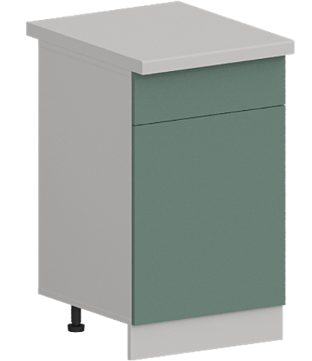 Кухня Модуль ШН1Я 500 Ликата / Матовая мята