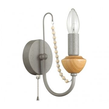 Бра 5294/1W серый Zula Lumion