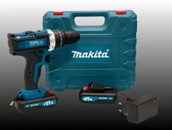 Дрель-шуруповерт, 21 В, 25 Нм, 2 АКБ