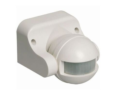 Датчик движения ДД-009 1100Вт 180град 12м IP44 белый IEK