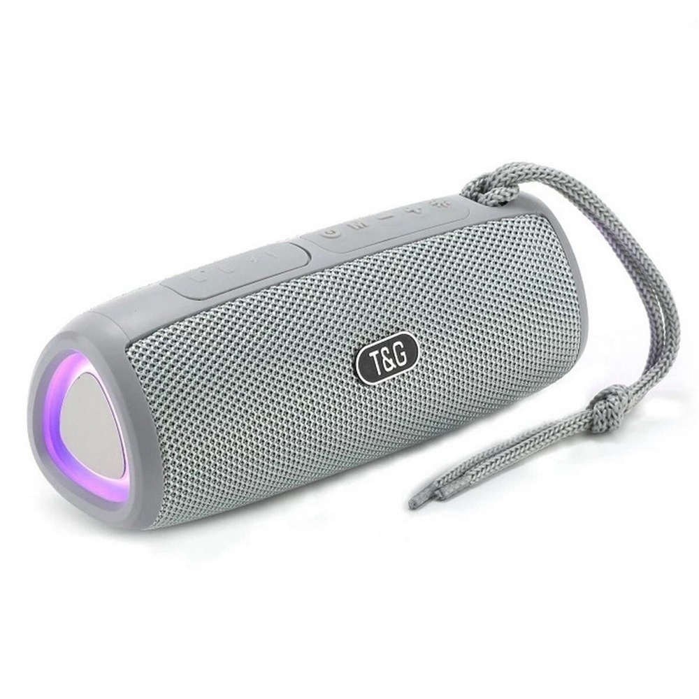 Беспроводная колонка TG-344 (10W/TF/USB/FM) LED Light