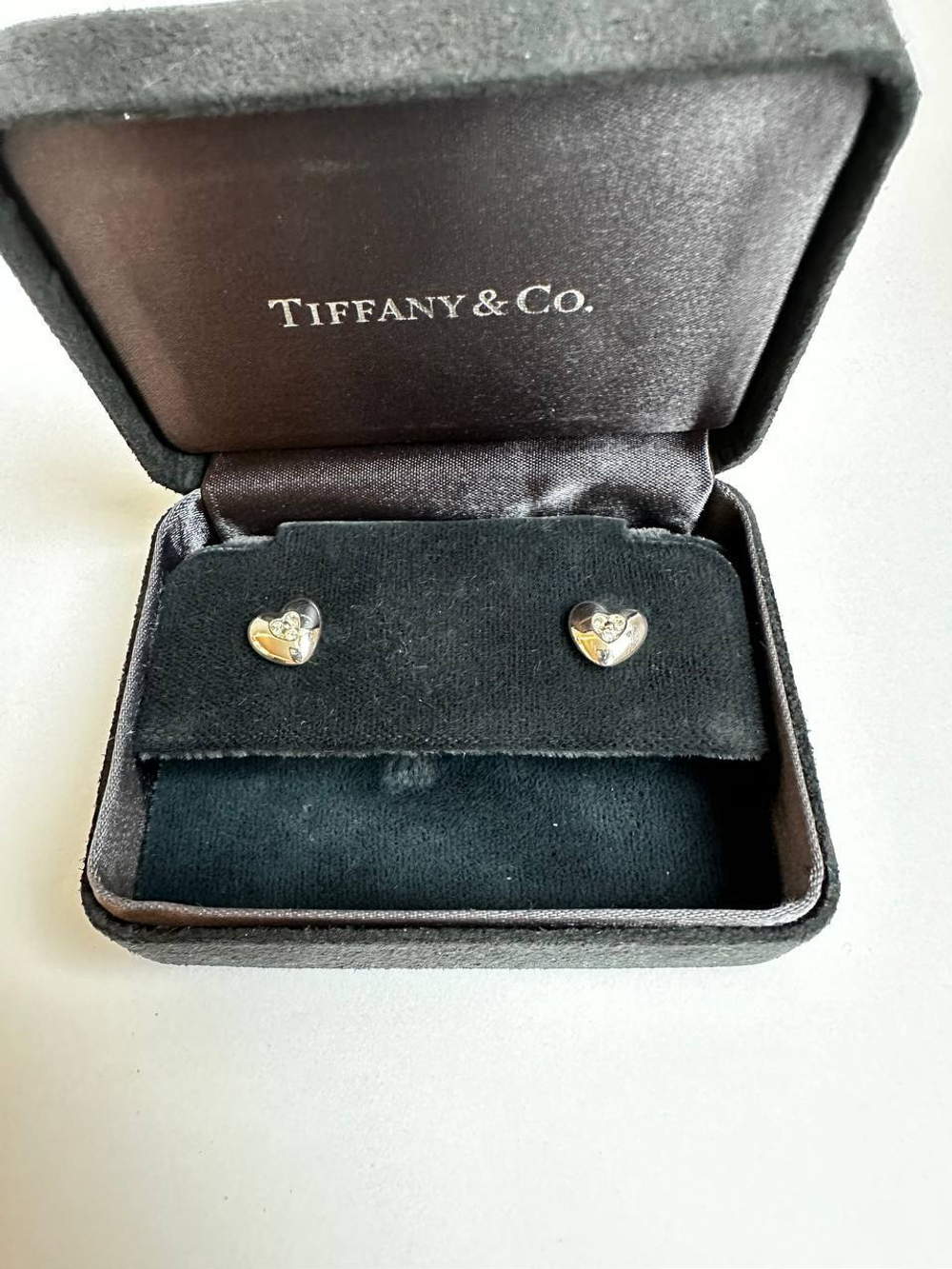 Серьги Tiffany&Co Diamond Heart