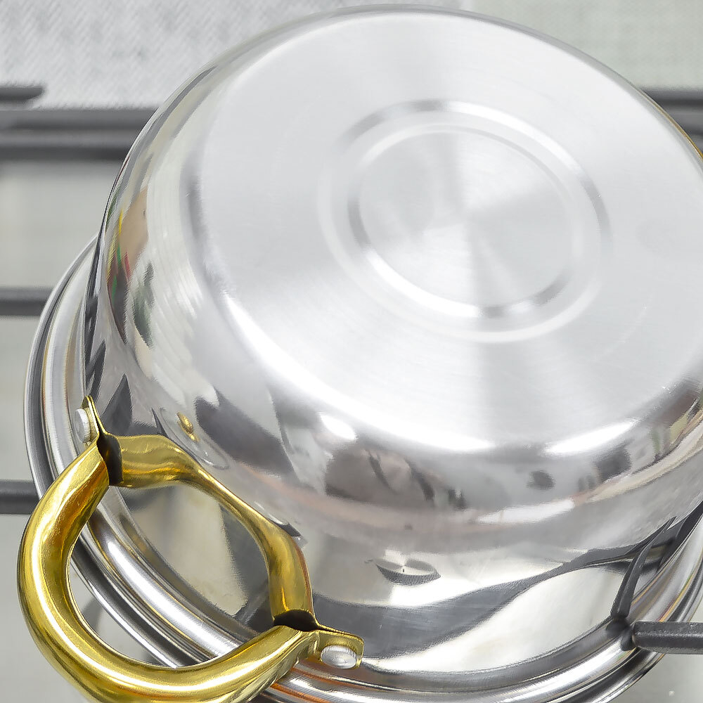 Кастрюля 1,9л из нержавеющей стали