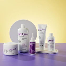 Шампунь нейтрализующий Холодный фиолет Anti Yellow Ambient Tefia, 950 мл