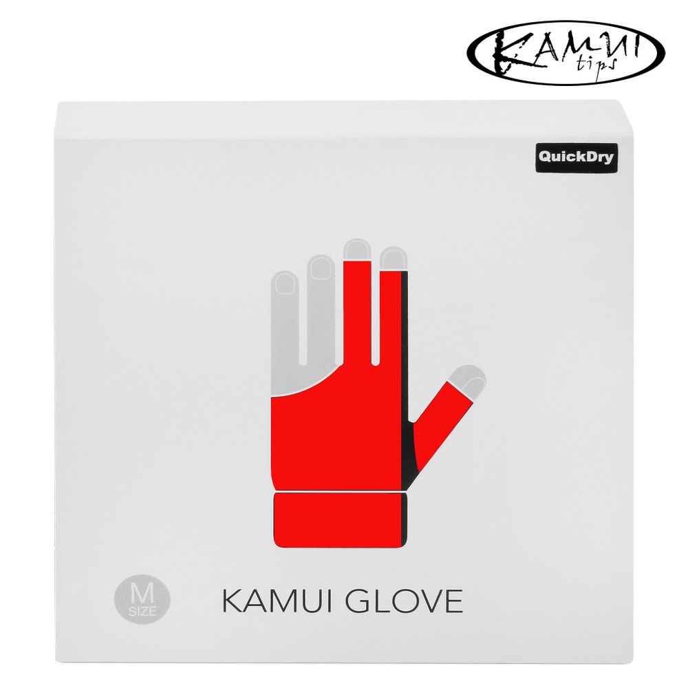 Перчатка Kamui QuickDry красная/черная левая XXL