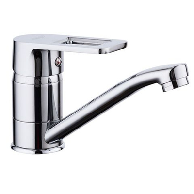 Смеситель для раковины, Frud, корот изл, с картриджем, хром, R45072