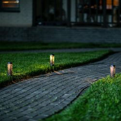 USL-S-815-PT480 MAGIC Садовый светильник на солнечной батарее Магия. 1 светодиод. Теплый белый свет. 1xААА Ni-Mh аккумулятор в-к. IP44. TM Uniel