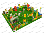 Игровая развивающая площадка Фермерский дворик Про