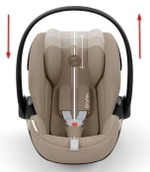 Коляска Cybex Priam IV Matt Black complete Cloud G Almond Beige Plus Base G 4 в 1 Off White