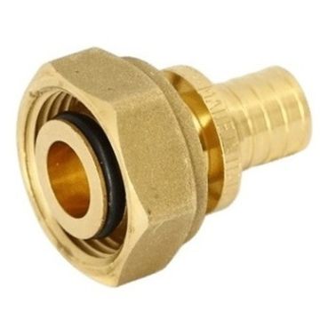 Муфта аксиальная Uni-Fitt 16 х 3/4" с накидной гайкой ЕК «евроконус» (753G6300)