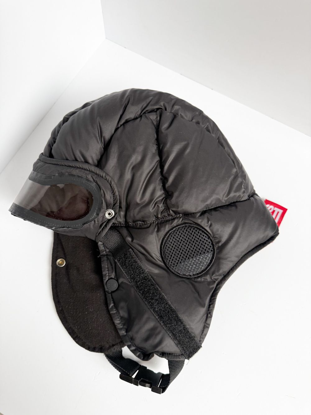 Пуховая шапка-ушанка Ai Riders, 140