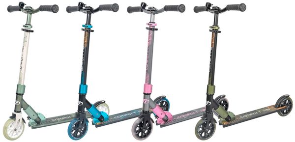 Складной самокат Tech Team Comfort 145R LUX для ребенка от 7 лет