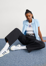 Carhartt WIP LEOLA - Тканевые брюки - Чёрный