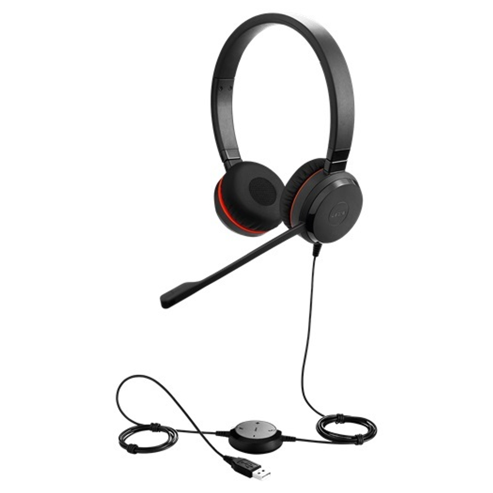 Гарнитура проводная Jabra Evolve 20 SE MS Stereo