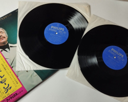Винтажная виниловая пластинка LP Поль Мориа Best Applause Paul Mauriat (Japan 1974) (Obi) Sound Of Silence
