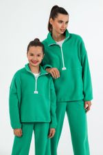 Костюм для девочки Скай-1 Виотекс ЗЕЛЁНЫЙ