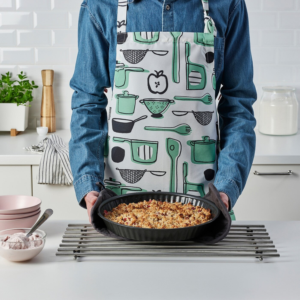 IKEA MÅNTAGG  (ИКЕА МÅНТАГГ)  -  Форма для выпечки, антипригарное покрытие темно-серого цвета, 30 см
