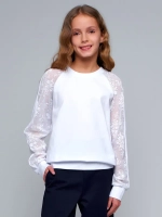 Блузка школьная для девочки нарядная