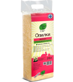 Опилки Зверье Мое Яблоко 20л.