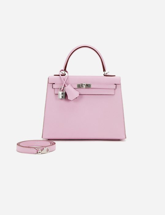 Сумка Hermes Epsom Kelly 25 Palladium Hardware 