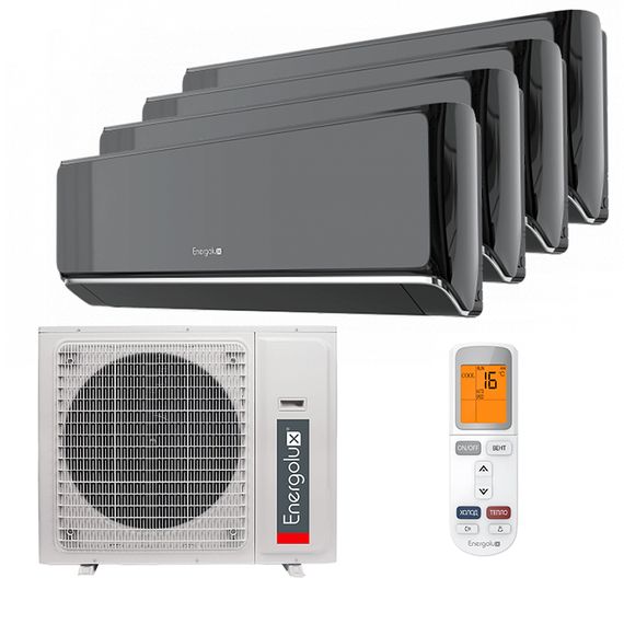 Мультисплит система на 4 комнаты Energolux ESAS07M3_WFB_AR2_DC x 4 / ESAM28M2_AR2_DC4