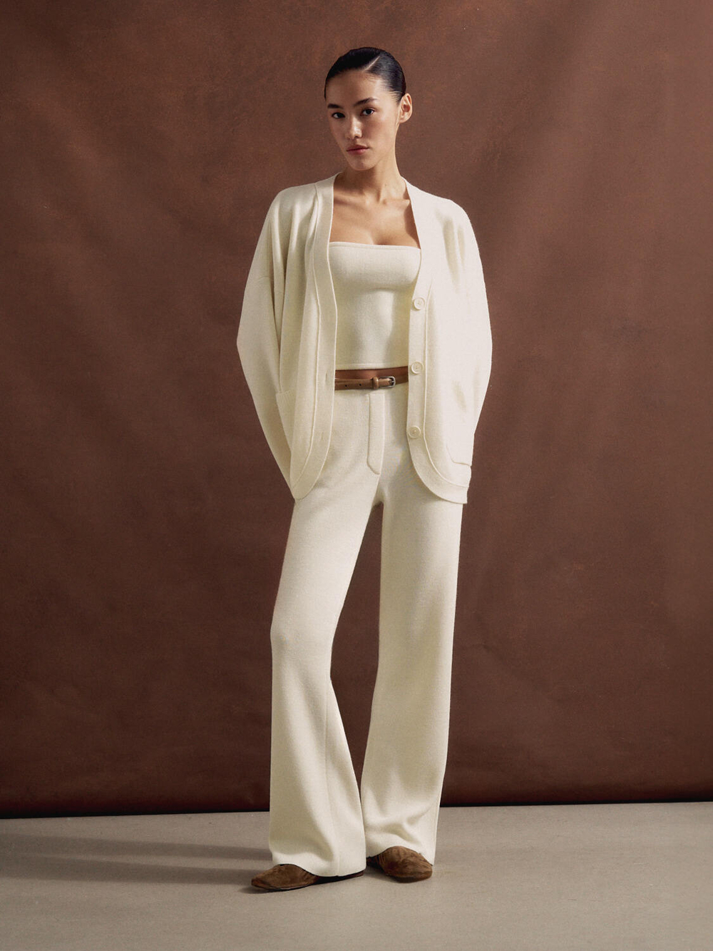 Кардиган LEO, молочный