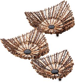 Decor and Gift 63-012 Комплект декоративных корзинок 3 шт. (о.Бали)