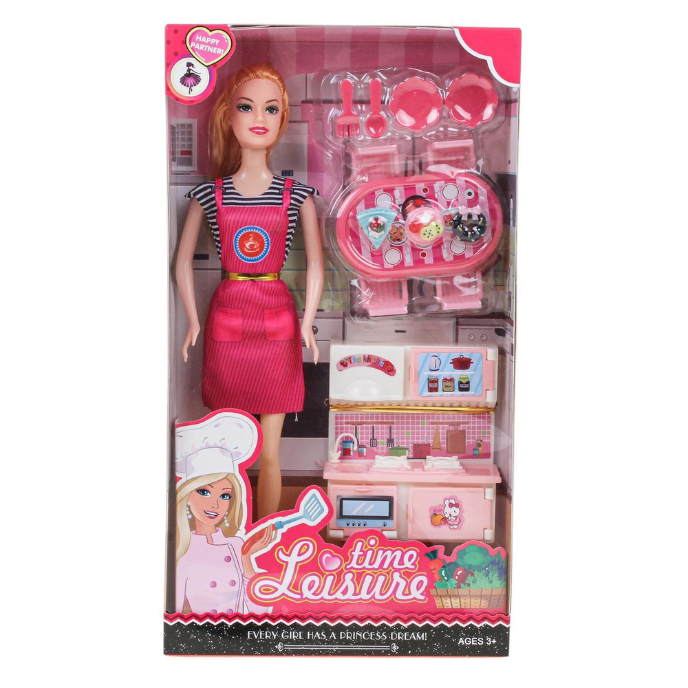 Кукла тип модель, с аксесс. коробка 018CF-1