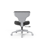 Кресло гибридной посадки FoxGear SHORTZ Fabric, размер 1 (с ноутбучным столиком), тёмно-серый (FG-SHORTZ-F1-DG)