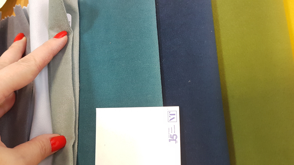 Микровелюр Kolibri menthol (Колибри ментол)