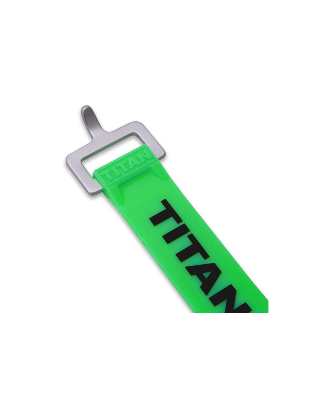 Ремень крепёжный TitanStraps Industrial зеленый L = 64 см (Dmax = 18 см, Dmin = 5,5 см)