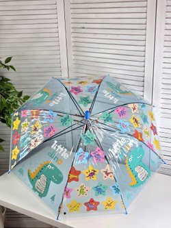 Зонт детский Забавные зверушки 48,5 см синий (202002056-2)