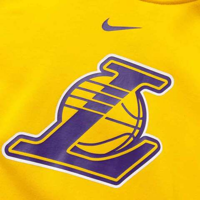Баскетбольная детская толстовка Nike Club Fleece Los Angeles Lakers