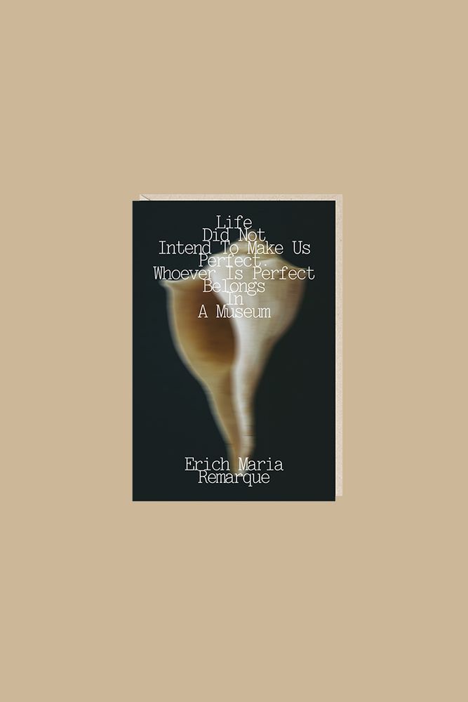 Открытка &quot;life did not intend...&quot; / Mitrozhe
