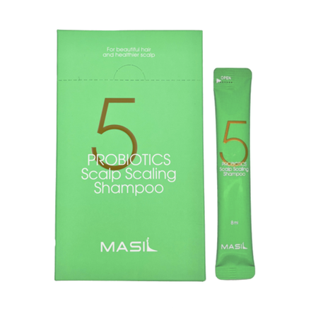 Шампунь глубоко очищающий с пробиотиками -  Masil 5 Probiotics scalp scaling shampoo, 8 мл