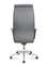 Кресло офисное Норден / Давос / Davos / алюминиевая  база / серая экокожа