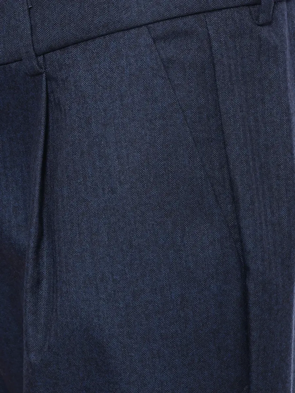 Брюки муж Saint Barth FLANNEL синий