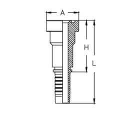 Фитинг DN 20 SFS CAT 3/4 41.3