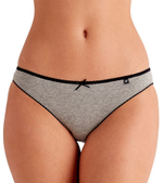 Набор из 3 трусиков-слипов Alice в серо-черной гамме (Размер: L) (Цвет: серый с чёрным)