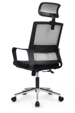Кресло Riva Минт RCH M1029HBE Серый/Черный