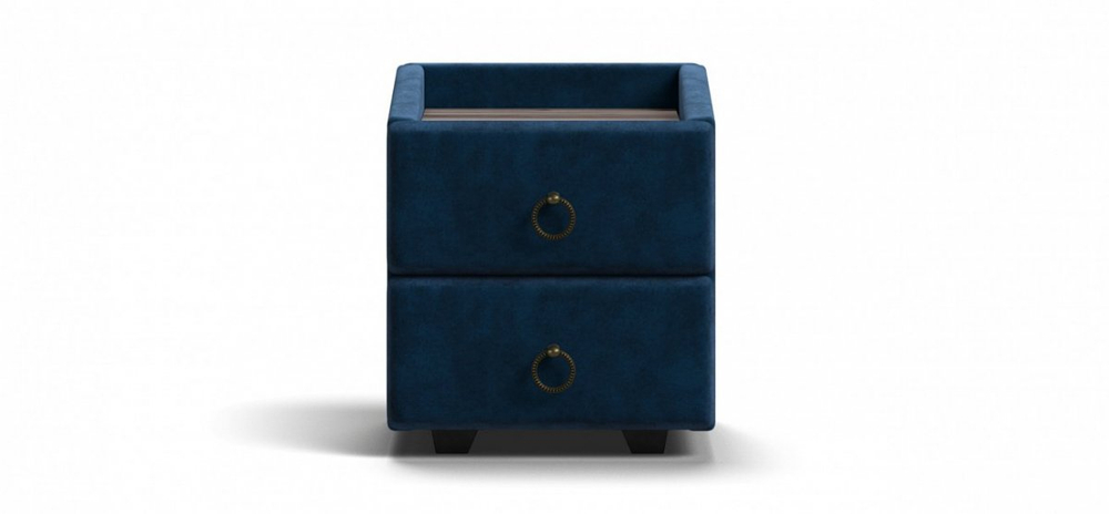 Тумба БОСС КЛАССИК Монолит Синий, Вяз каменный (последний экземпляр)