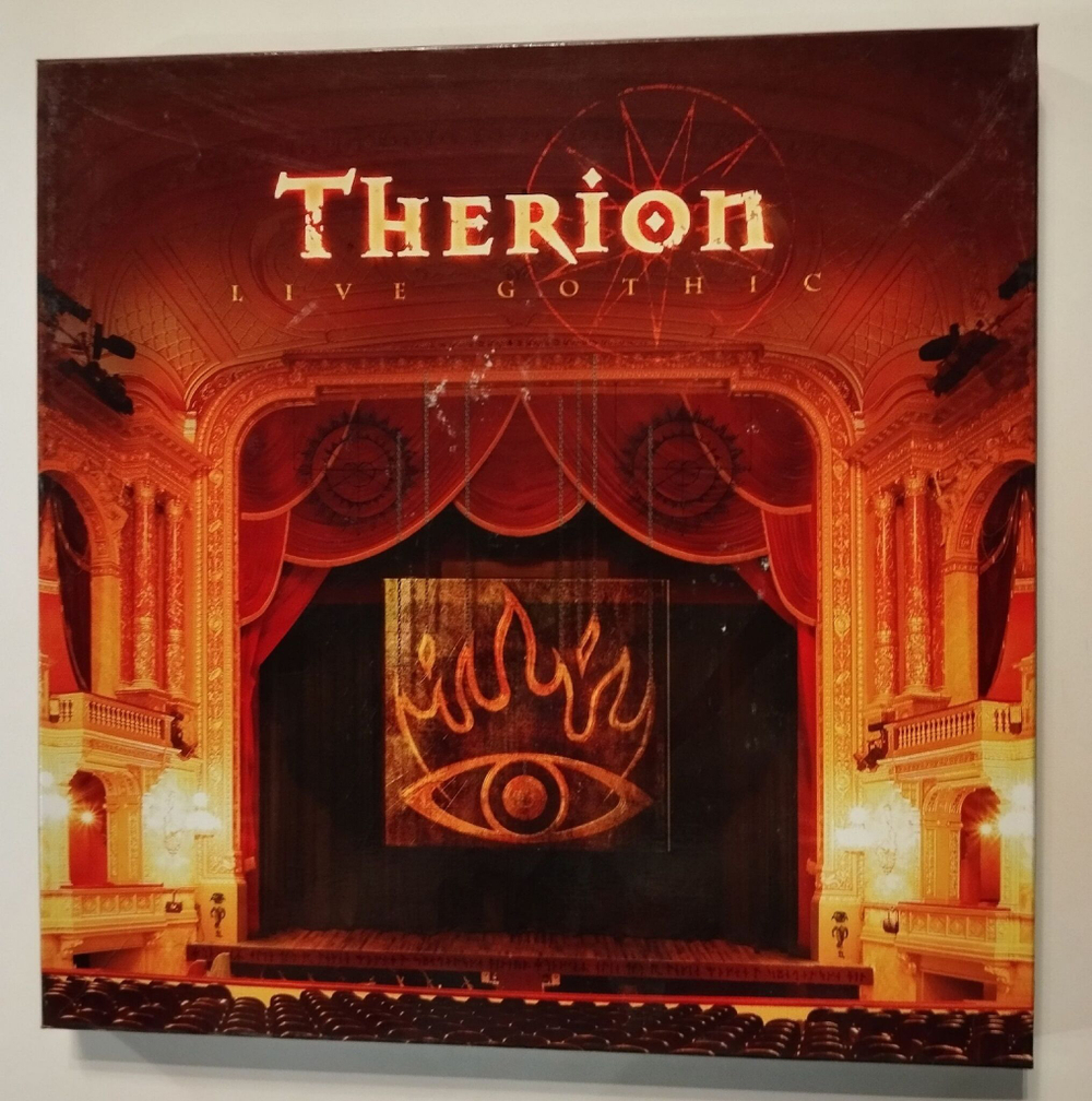 Винтажная виниловая пластинка LP Therion Live Gothic 4 LP Box (Germany 2008)