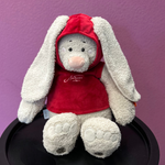 Заяц Вито в кофте, 37 см.